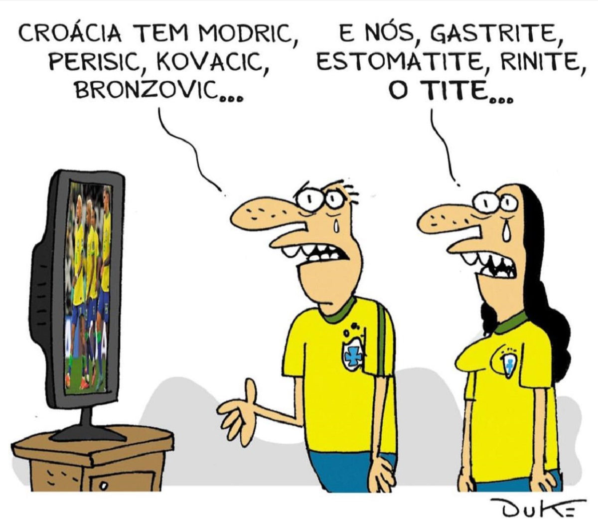 Memes tomam conta da após eliminação do Brasil na Copa